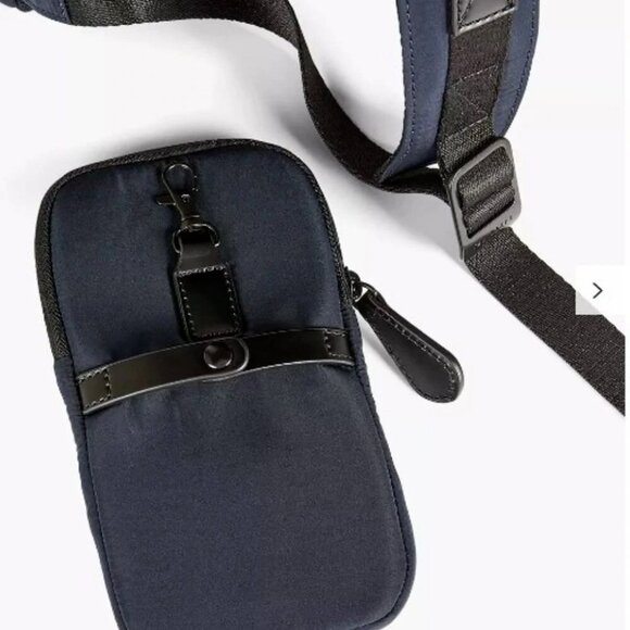 Ted Baker Large Backpack Puffer Blue Streek Quilted Nylon Laptop Pocket Pocket - Picture 10 of 10